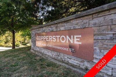 Sapperton Apartment for sale: COPPERSTONE 1 bedroom 592 sq.ft.